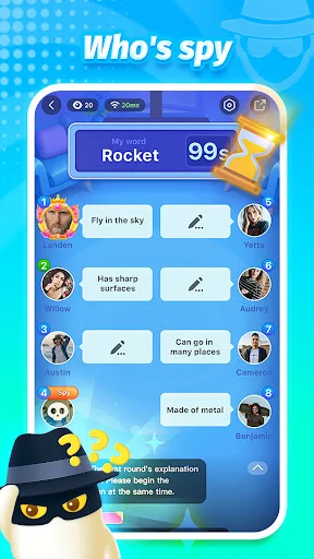 Gameplay screenshot 2 from TopTop : Games & Chat - Casual game